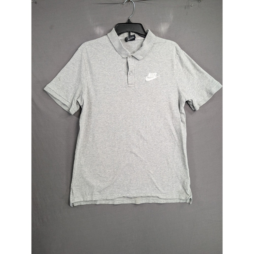 Nike Mens Sportswear Matchup Polo Shirt Gray 909752-063 Size Large